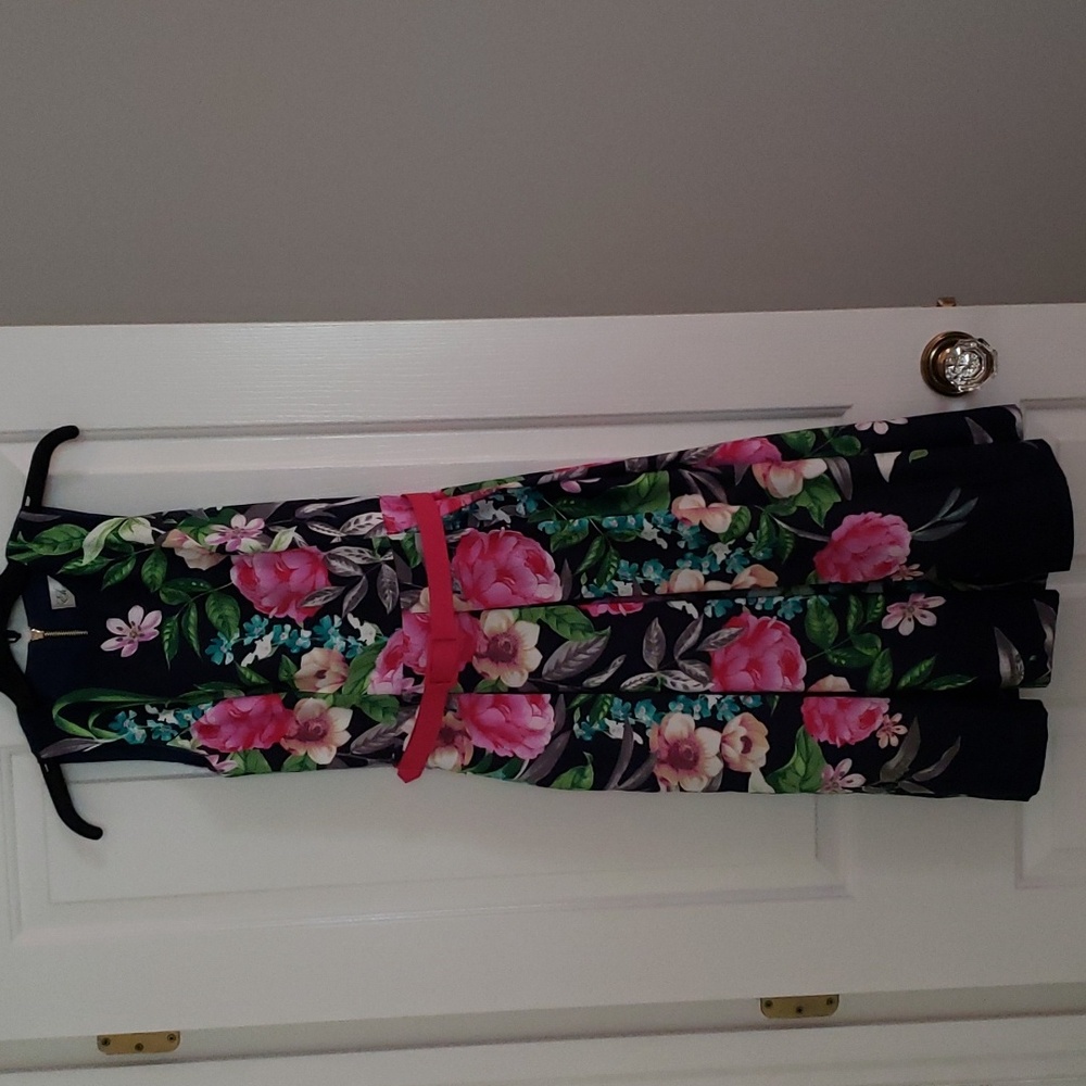 Eliza J lined dress...So pretty!